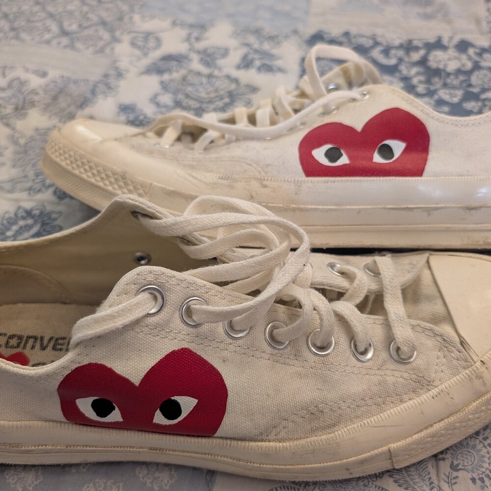 Converse Chuck Taylors - Comme dea Garcons - Unisex men's sz 9, women's size 11